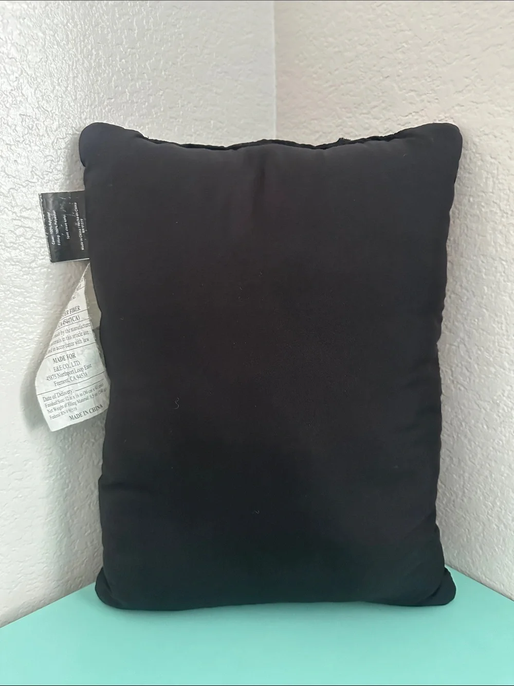 Union Square collection decorative black throw pillow-brand new/never used.